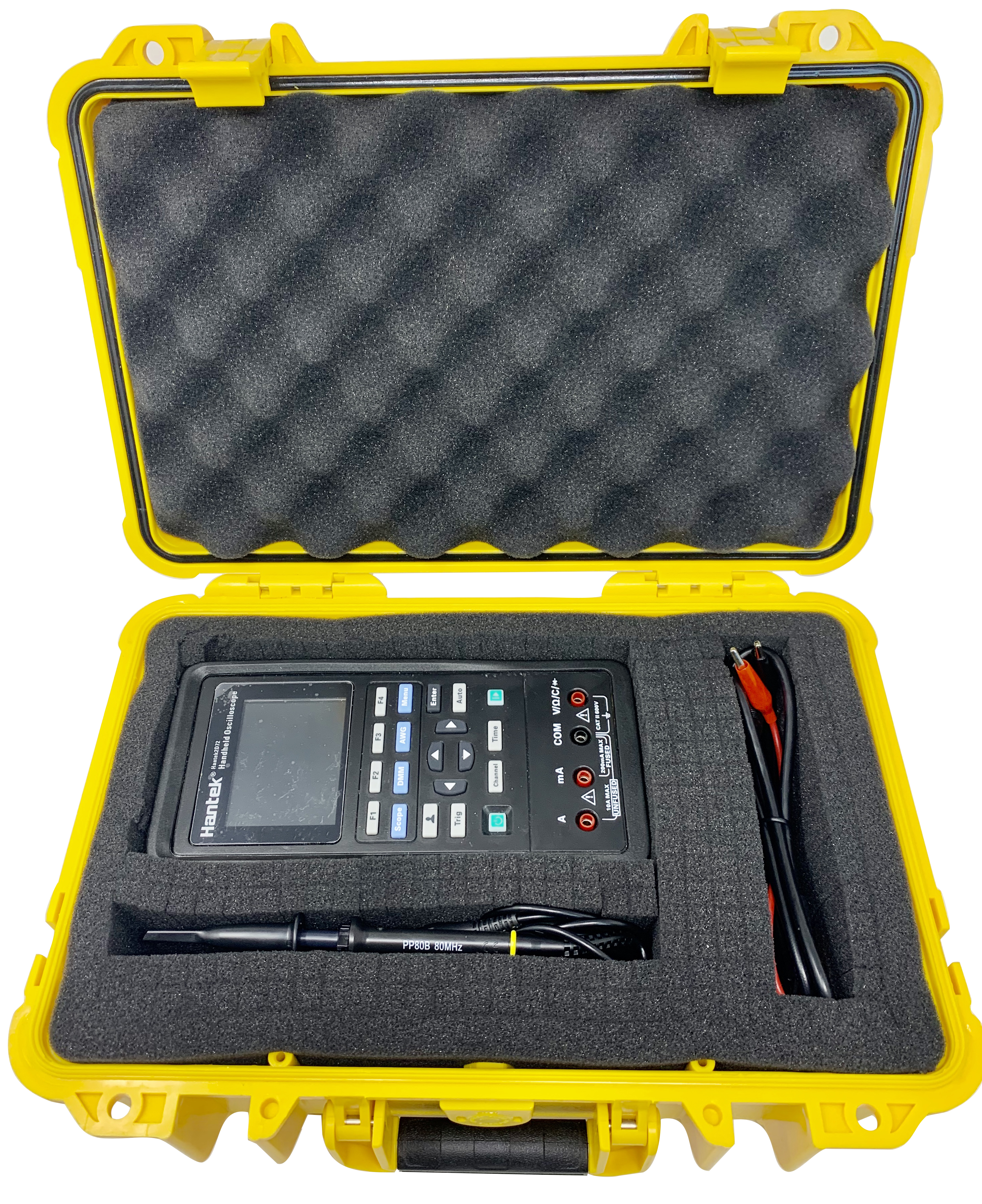 Hantek2D72 3in1 70 MHz Oscilloscope, Waveform Generator & Digital